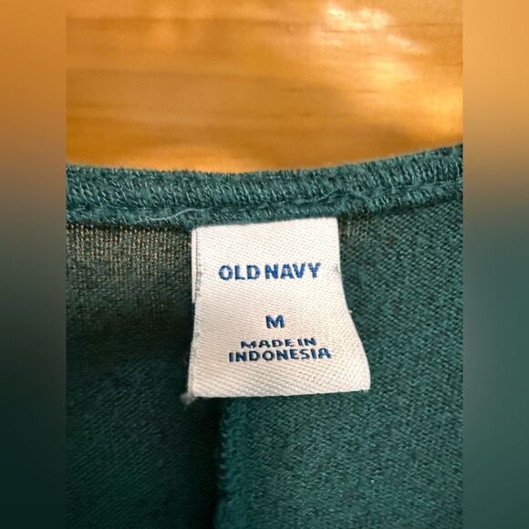 Old Navy size M above the knee forest green dress - Picture 3 of 6